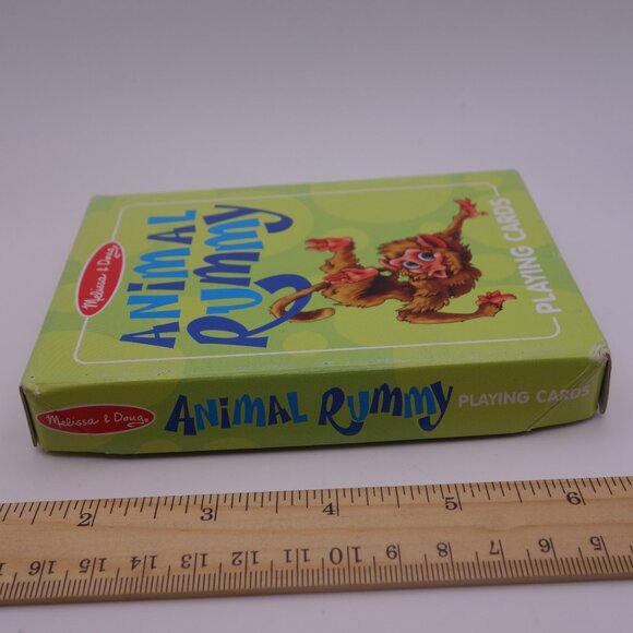 Melissa & Doug Animal Rummy Playing Cards 14370 Still in Plastic - Picture 3 of 15